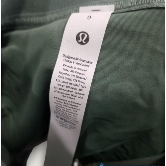 Lululemon Varsity High Rise Pleated Tennis Skirt Tipping Stripe Sz 0 NWT - Picture 7 of 13